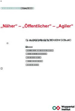 "N&auml;her" - "&Ouml;ffentlicher" - "Agiler" - Diskussionspapier | April 2020 - Wuppertal ...