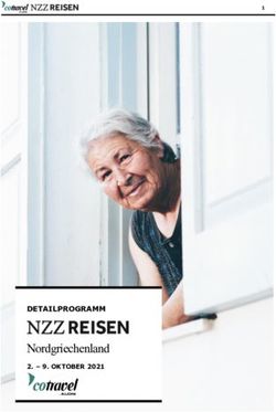 Nordgriechenland 2 - 9. OKTOBER 2021 - DETAILPROGRAMM - NZZ Reisen