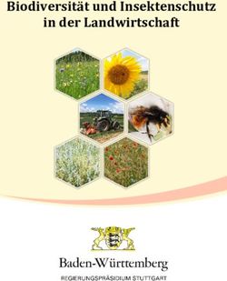 Biodiversit&auml;t und Insektenschutz in der Landwirtschaft