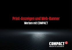 Print-Anzeigen und Web-Banner - Werben mit COMPACT