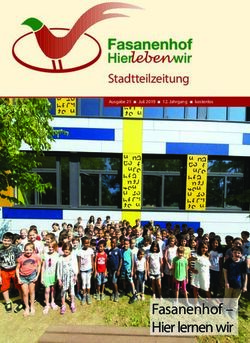 Fasanenhof - Hier lernen wir - Stadtteilzeitung Ausgabe 21 - B&uuml;rgerverein Fasanenhof