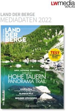 MEDIADATEN 2022 LAND DER BERGE - LWmedia