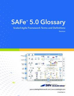 SAFe 5.0 Glossary - www.scaledagileframework.com | www.scaledagile.com - Scaled Agile Framework