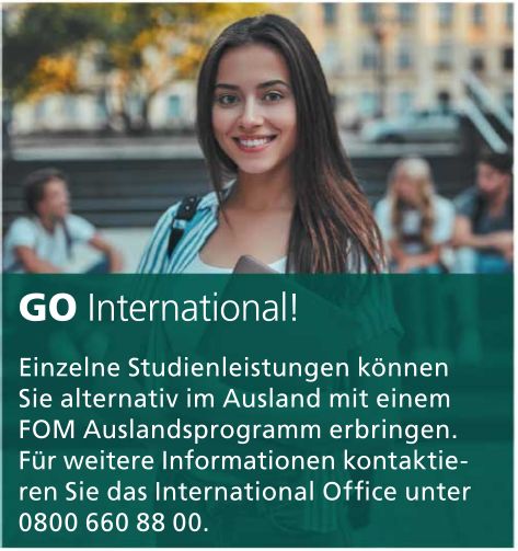 Informatik Bachelor Of Science (B.Sc.) - FOM Hochschule