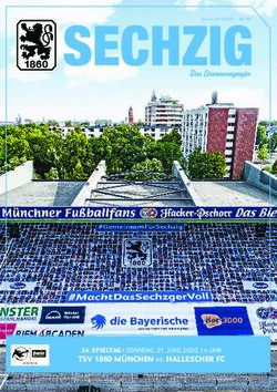 TSV 1860 M&Uuml;NCHEN vs. HALLESCHER FC - SPIELTAG | SONNTAG, 21. JUNI 2020, 14 UHR