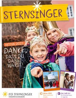 DANKE, DASs DU DABEI WARST! - AKTION 20 : Kindermissionswerk "Die Sternsinger"