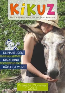 FRÜHJAHR / SOMMER KLIMAHELDEN KIKUZ KINO RÄTSEL & WITZE - STADT KONSTANZ