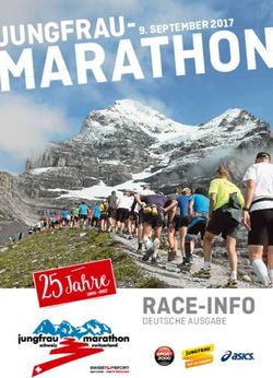 JUNGFRAU- RACE-INFO - SEP TEMBER 2017 - Jungfrau Marathon