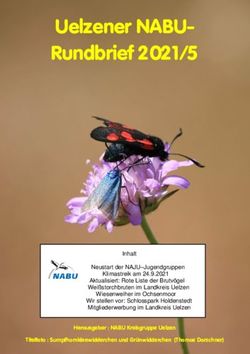 Uelzener NABU-Rundbrief 2021/5 - NABU Uelzen