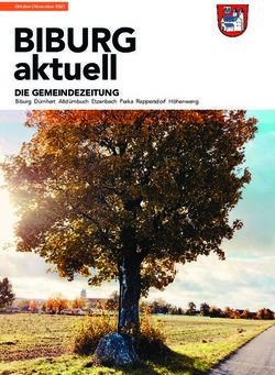 BIBURG aktuell DIE GEMEINDEZEITUNG - Biburg D&uuml;rnhart Altd&uuml;rnbuch Etzenbach Perka Rappersdorf H&ouml;henwang - Gemeinde Biburg