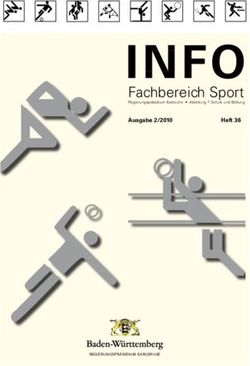 INFO Fachbereich Sport - Ausgabe2/2010 Heft36 - KIT