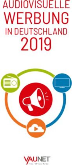 2019 WERBUNG AUDIOVISUELLE - VAUNET