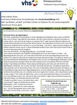 Kreisausschuss - vhs Marburg-Biedenkopf