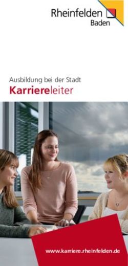 Karriereleiter Ausbildung bei der Stadt - www.karriere.rheinfelden.de - Karriereportal der Stadt Rheinfelden