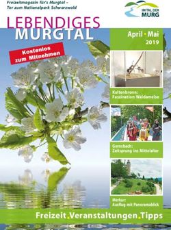 Lebendiges murgTal - Freizeit Veranstaltungen Tipps - Im Tal der Murg