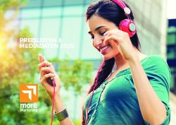 PREISLISTEN & MEDIADATEN 2020 - more Marketing