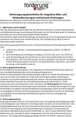 Wohnungsvergaberichtlinie f&uuml;r integrative Miet- und Mietkaufwohnungen und betreute Wohnungen - Land ...