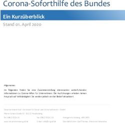 Corona-Soforthilfe des Bundes - Ein Kurz&uuml;berblick Stand 01. April 2020 - Steuerberaterin-latzl.de