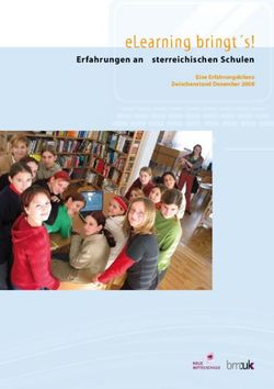ELearning bringt s! Erfahrungen an österreichischen Schulen - Eine Erfahrungsbilanz Zwischenstand Dezember 2008