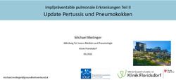 Update Pertussis und Pneumokokken - Impfpr&auml;ventable pulmonale Erkrankungen Teil II - &Ouml;sterreichische Gesellschaft ...