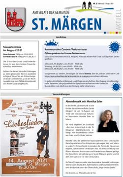 ST. M&Auml;RGEN AMTSBLATT DER GEMEINDE - St. M&auml;rgen