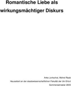 Romantische Liebe als wirkungsm&auml;chtiger Diskurs