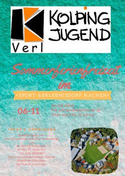 Sommerferienfreizeit im - Kolping.de