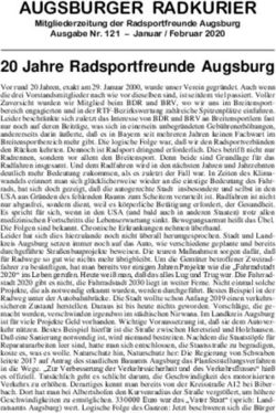 AUGSBURGER RADKURIER - Radsportbezirk Schwaben
