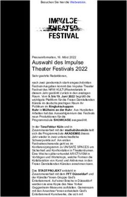 Auswahl des Impulse Theater Festivals 2022