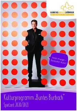 Kulturprogramm "Buntes Burbach" - Spielzeit 2020/2021 Peter Prange - Bestseller Autor! - Burbach erleben