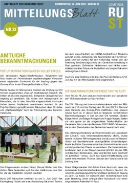 MITTEILUNGS - Gemeinde Rust