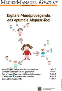 MEDIEN MANAGER KOMPAKT - Digitale Mundpropaganda, das optimale Akquise-Tool - Medienmanager