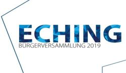 B&uuml;rgerversammlung 2019 - B&uuml;rgerhaus Eching | 19. September 2019
