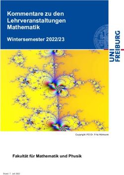Kommentare zu den Lehrveranstaltungen Mathematik - Wintersemester 2022/23 - Fakult&auml;t f&uuml;r Mathematik und Physik Mathematisches Institut