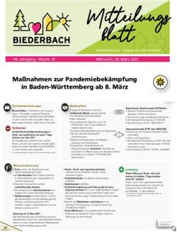 Maßnahmen zur Pandemiebekämpfung in Baden-Württemberg ab 8. März