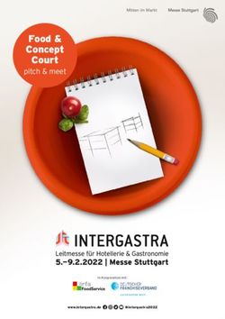 Food & Concept Court pitch & meet - Messe Stuttgart