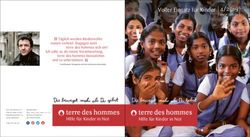 Voller Einsatz für Kinder 4/2019 - Terre des Hommes