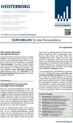 DURCHBLICK f&uuml;r das Personalb&uuml;ro - Heisterborg