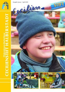 Ausgabe Januar - April 2018 - CECILIENS TIFT HALBERS TAD T