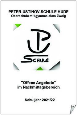 PETER-USTINOV-SCHULE HUDE - "Offene Angebote" im Nachmittagsbereich Schuljahr 2021/22 - Peter-Ustinov ...