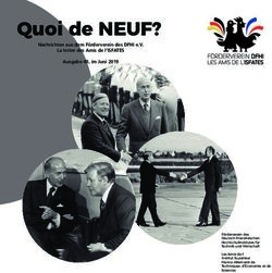 Quoi de NEUF? - dfhi/isfates