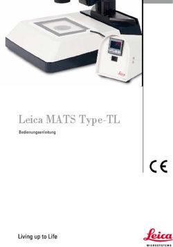 Leica MATS Type-TL Bedienungsanleitung