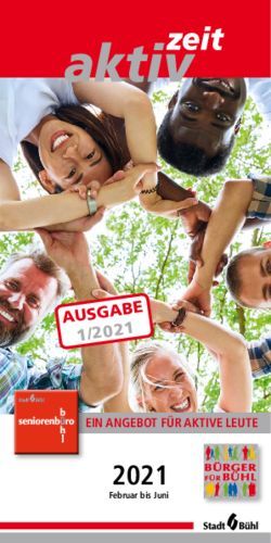 2021 EIN ANGEBOT F&Uuml;R AKTIVE LEUTE - STADT B&Uuml;HL