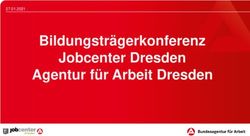Bildungstr&auml;gerkonferenz Jobcenter Dresden Agentur f&uuml;r Arbeit Dresden 27.01.2021