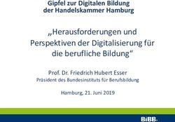 "Herausforderungen und Perspektiven der Digitalisierung für die berufliche Bildung" - Gipfel zur Digitalen Bildung der Handelskammer Hamburg