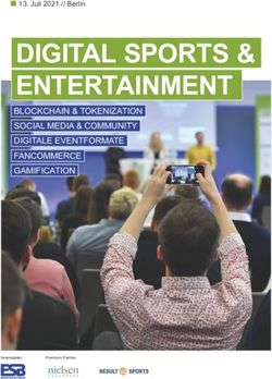 DIGITAL SPORTS & ENTERTAINMENT - BLOCKCHAIN & TOKENIZATION SOCIAL MEDIA & COMMUNITY DIGITALE EVENTFORMATE FANCOMMERCE GAMIFICATION - ESB Marketing ...