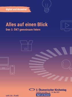 Alles auf einen Blick - Den 3. &Ouml;KT gemeinsam feiern digital und dezentral - Den 3. &Ouml;KT gemeinsam feiern