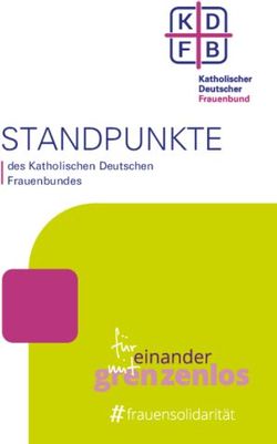 STANDPUNKTE des Katholischen Deutschen Frauenbundes - Katholischer Deutscher Frauenbund