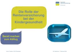 Die Rolle der Rentenversicherung bei der Kindergesundheit - Bereit machen zum Abflug - KVNo