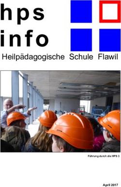 Hps info Heilpädagogische Schule Flawil - April 2017 - bei der HPS Flawil